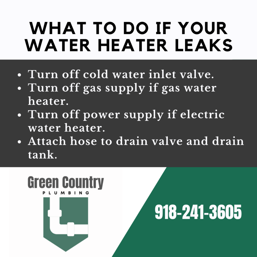 Sand Springs Water Heater Leaking? Read this checklist for water heater to do list.