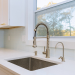 kitchen faucet with hot water dispenser. kitchen fixtures Tulsa