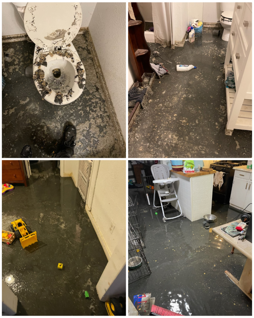 This customer needs sewer cleanouts