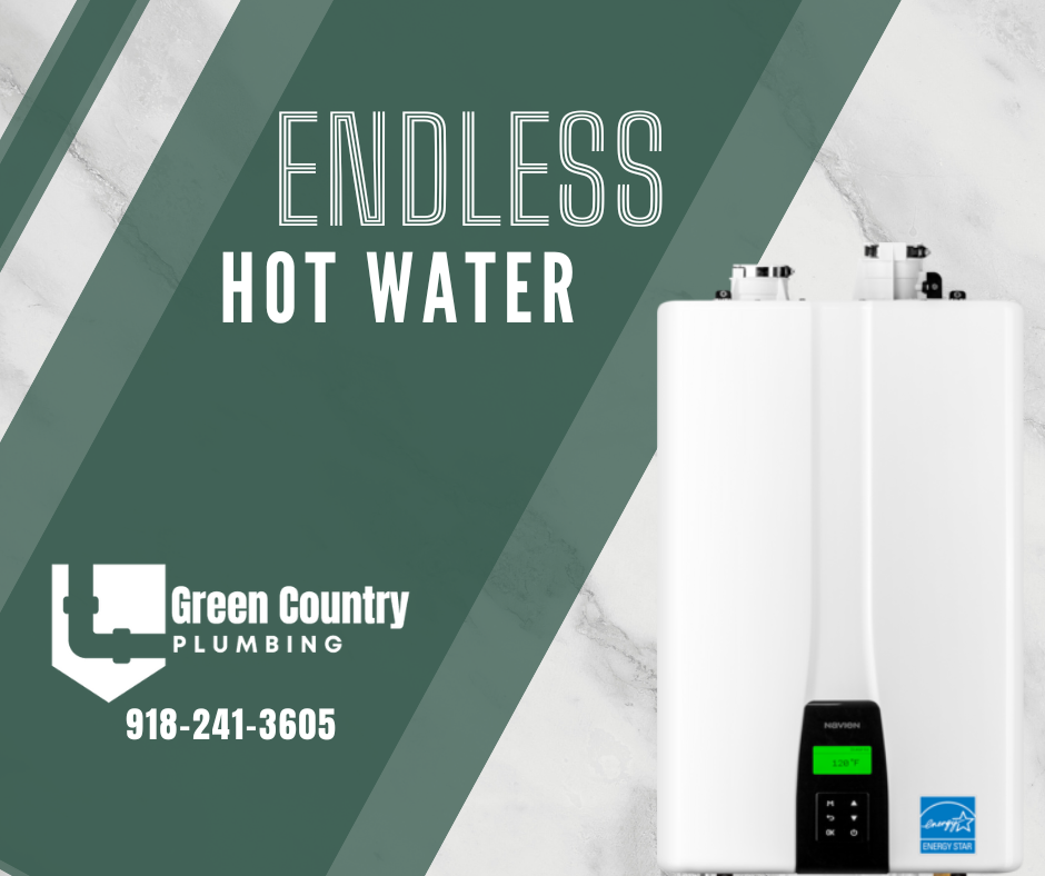 Tulsa tankless water heater versus regular water heater