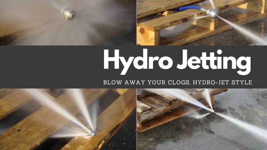 Hydro Jetting Nozzles Pictured. Tulsa plumbing service