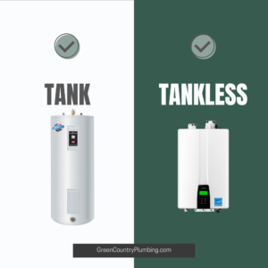 Tank Water Heaters vs. Tankless Water Heaters