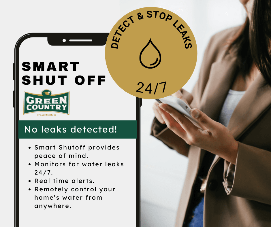 plumbing service customer utilizing moen flo smart shut off device.